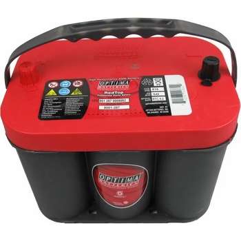 Image 1 of Optima Red Top 50Ah 815A RT C 4.2 (8012870008882)