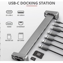 Dokovací stanice a replikátory portů Trust Dalyx Aluminium 10-in-1 USB-C Multi-port Dock 23417