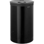 Brabantia Кош за пране Brabantia 60L, Matt Black, пластмасов капак (1008918)