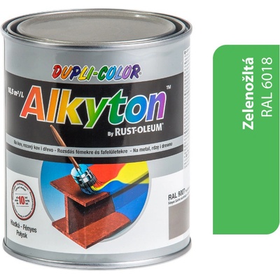 Rust Oleum Alkyton Lesklá R6018 zelenožltá 250ml
