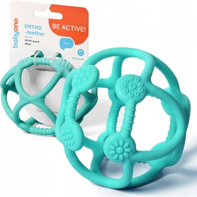 BabyOno Kousátko Ortho tyrkysová – Hledejceny.cz