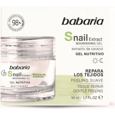 Babaria Snail Extract Nourishing Gel se šnečím extraktem 50 ml