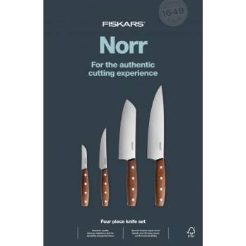 Fiskars Комплект от 4 броя кухненски ножове Fiskars Norr (1066413)