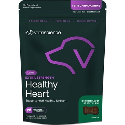 Vetri Science VetriScience Healthy Heart podpora srdce psi 300 g