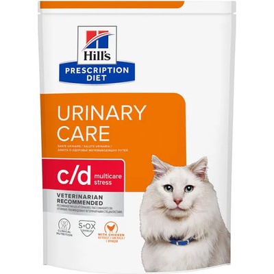 Hill's PD Feline Urinary Care c/d Multicare Stress chicken 3 kg