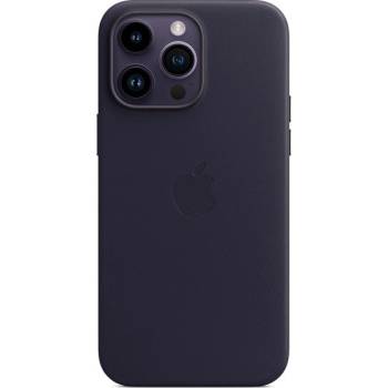 Apple Leather Case s MagSafe pro iPhone 14 Pro Max - inkoustově fialový MPPP3ZM/A