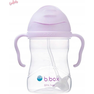 B.Box Fľaša so slamkou so závažím Boysenberry 240 ml