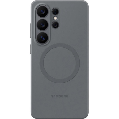 Samsung Оригинален силиконов кейс с Qi2 поддръжка за Samsung Galaxy S26 Ultra - Samsung Silicone Magnet Cover Case EF-ES948CBE (черен) (EF-ES948CBE)