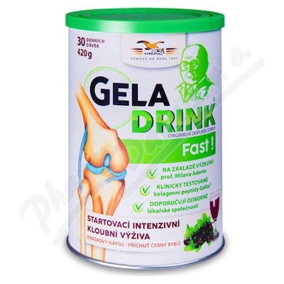 Orling Geladrink Forte Čierne ríbezle 420 g
