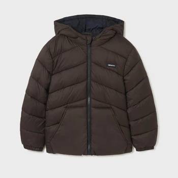 Image 1 of MAYORAL Олекотено яке за момче в кафяво Майорал