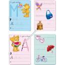 Živé a vzdelávacie súpravy Adamigo Set Píšem a mažem písmená