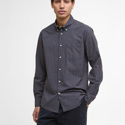 Barbour Lomond Tailored košel'a wine red tartan