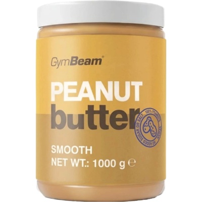 GymBeam Arašidové maslo jemný 1000 g