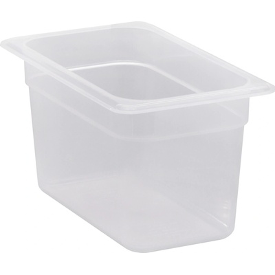 Cambro Nádoba z průhledného polypropylenu GN 1/4, Cambro, GN 1/4, 3,7L, Průhledná, 162x265x(H)150mm