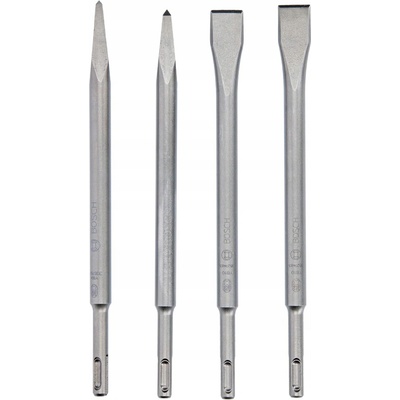 BOSCH Sada sekáčů SDS Plus na betonu a cihly, 4 ks, Professional
