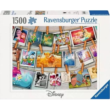 Ravensburger Пъзел Ravensburger от 1500 части - Дисни снимки (12001557)