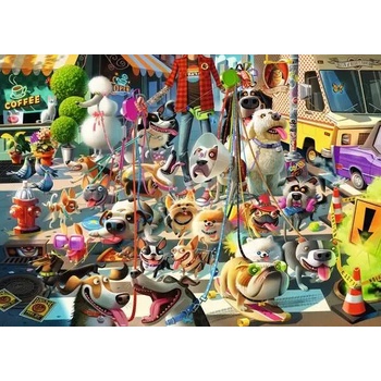 Ravensburger - Puzzle The Dog Walker - 1 000 piese