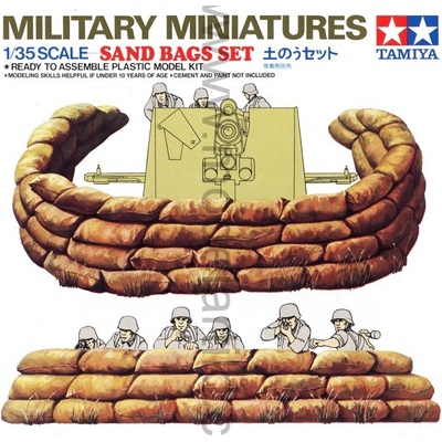 Tamiya Sand Bags Set 1:35