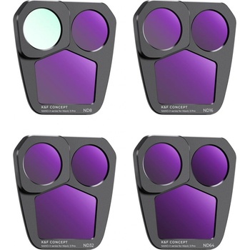 K&F Concept K&F DJI Mavic 3 Pro ND Filter Kit 4pcs ND8+ND16+ND32+ND64