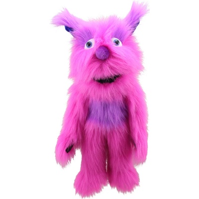 The Puppet Company Maňásek na ruku - příšery - Růžový (Monsters 56 cm - Pink)