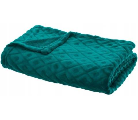 Atmosphera deka polyester modrá 150x125
