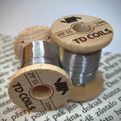 TD Coils nerezový drát SS316L 10 m 0,28 mm 29AWG