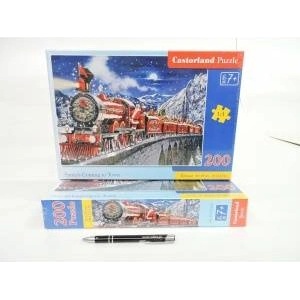 Castorland 200-piece puzzle Santas Coming to Town