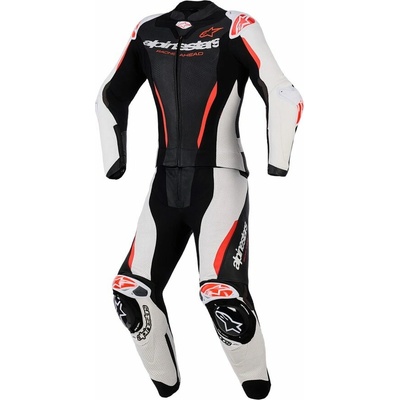 dvojdielna kombinéza Alpinestars STELLA GP-R7 černá/bílá/červená