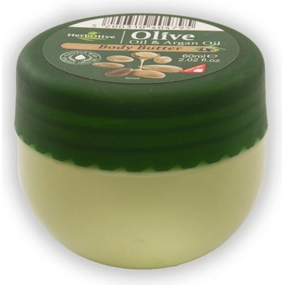 Madis Herbolive Body butter argan oil mini Telové maslo s arganovým olejom mini 60 ml