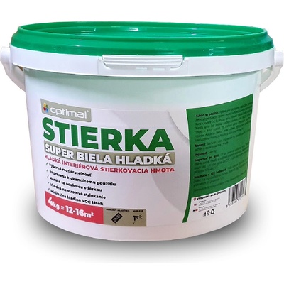 Optimal Stierka 4kg - hladká stierková hmota
