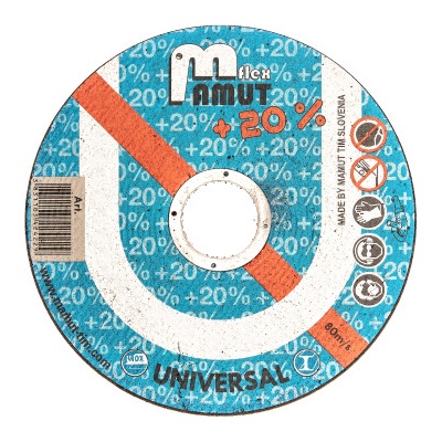 Mamut Kotúč rezný 125 x 1,0 x 22,23 mm 3A60SBF