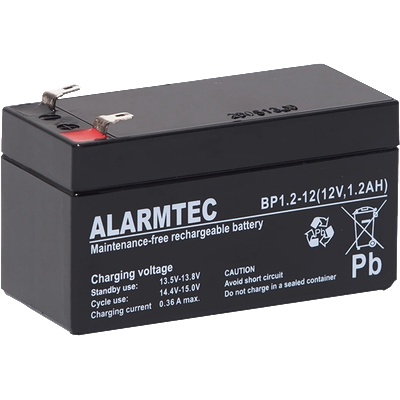 ALARMTEC АКУМУЛАТОР alarmtec 12v/1, 2ah (b1791001)