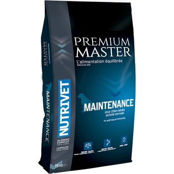Nutrivet 15kg Nutrivet Premium Master Maintenance - Суха храна за кучета