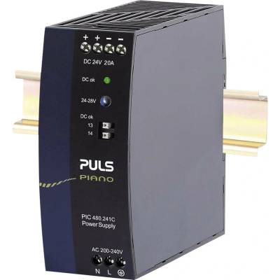 PULS PIANO sieťový zdroj na montážnu lištu (DIN lištu), 20 A, 480 W