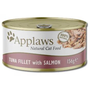 Applaws Tuna fillet with salmon - Месни хапки консерва за котка с риба тон и сьомгa - 156 гр - 2028CE-A