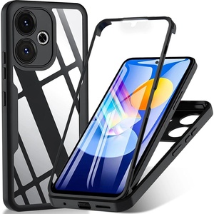 Techsuit Калъф за Xiaomi Redmi 13 / Poco M6 4G 4G + калъф - ColorVerse 360 Series - черен (KF2335031)