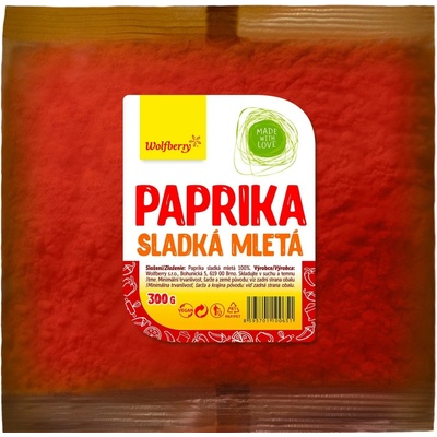 WOLFBERRY Paprika Sladká mletá 300 g – Zboží Mobilmania