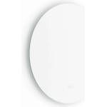 Nimco - Огледало с LED осветление, диаметър 80 см, два сензора за докосване, алуминий ZP 51002RVX (ZP 51002RVX)
