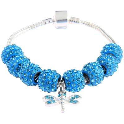 Bando náramok Crystal K982 viacfarebný modrá