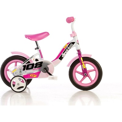 Dino bikes 108 ružová 2023