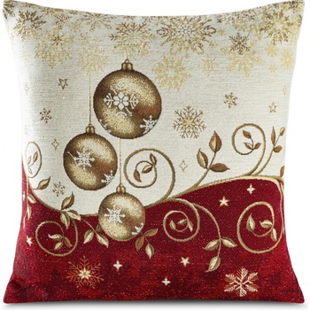 Eurofirany Vianočná gobelínová MERRY1 45 x 45 CM