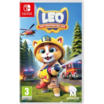 Image 1 of Maximum Games Leo the Firefighter Cat (Switch)
