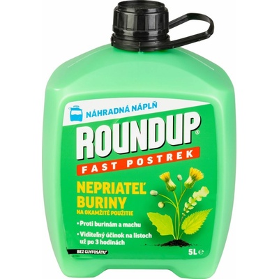 Roundup Fast postrek Koncentrát proti burine náhradná náplň 5L