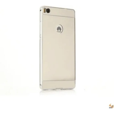 Samsung Метален бъмпер с гръб за Samsung Galaxy S6 Edge+ Silver