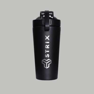 GymBeam Šejkr Fusion 700 ml - STRIX Barva: černá