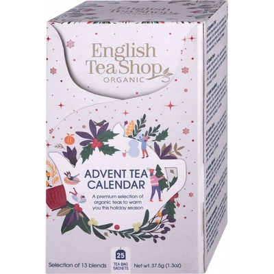 English Tea Shop adventní kalendář 25 sáčků WHITE
