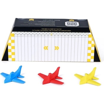 TODDLEROAD 2119 HANGÁR - 3 ergonomická letadla s funkční krabicí