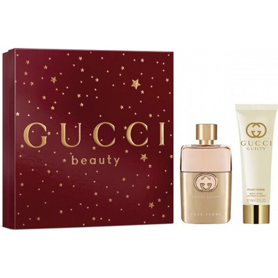 Gucci Guilty Pour Femme EDP 50 ml + tělové mléko 50 ml dámská dárková sada