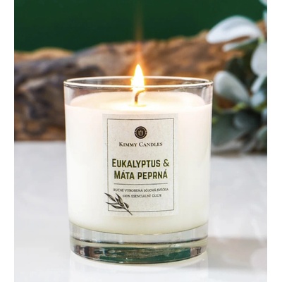 Kimmy Candles Eukalyptus & Máta peprná 220 g