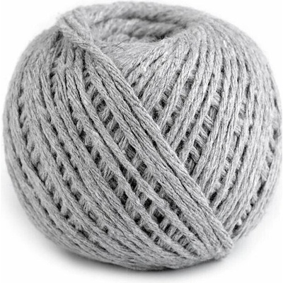 Bavlněný provázek MACRAME (Ø2mm/50m) varianta šedá holubí